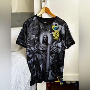 Neymar Jr. Brazil Limited Edition Black Cristo Jersey